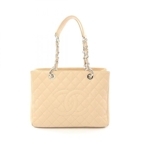 Chanel Grained Calfskin Matelasse Grand Shopping Tote Bag A50995 - Picture 1 of 6